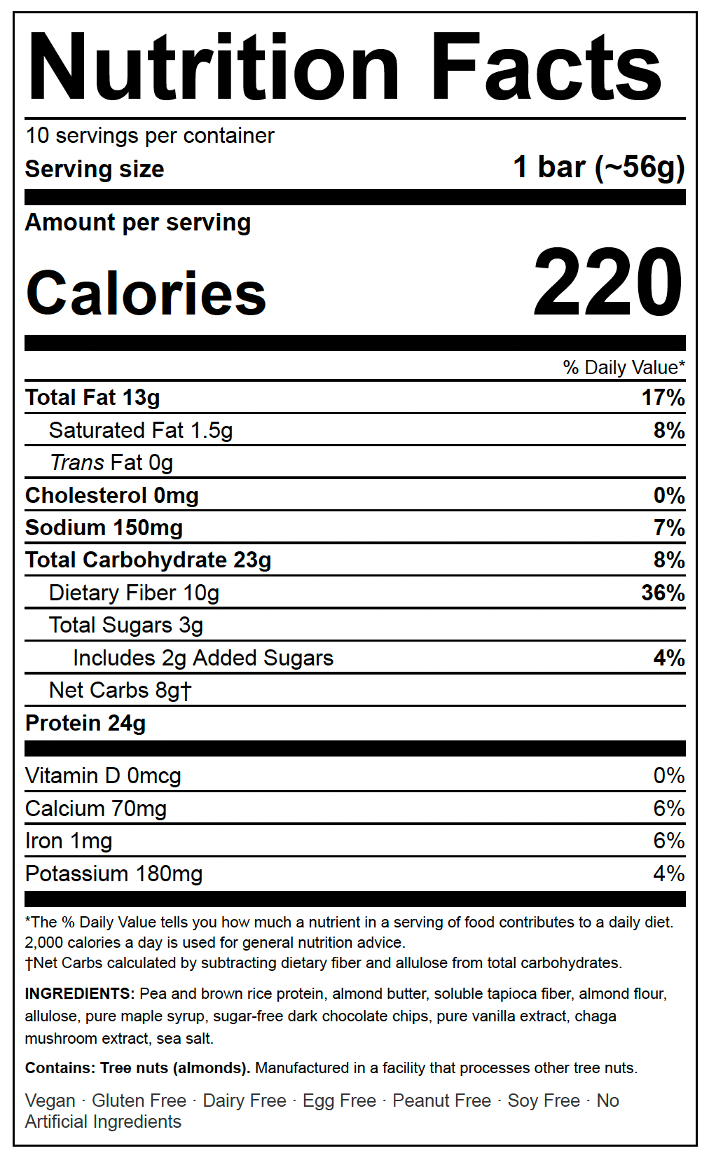 Cookie Dough Protein Bar