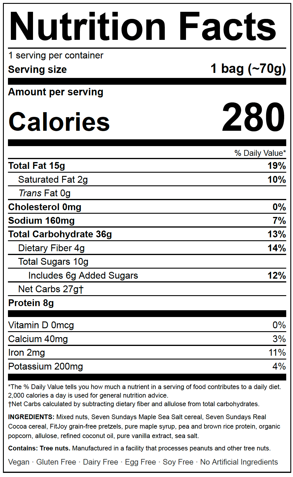 Guilt-free Chex Mix