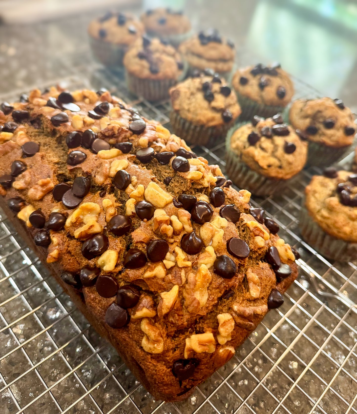 Chocolate Chip Protein Banana Bread