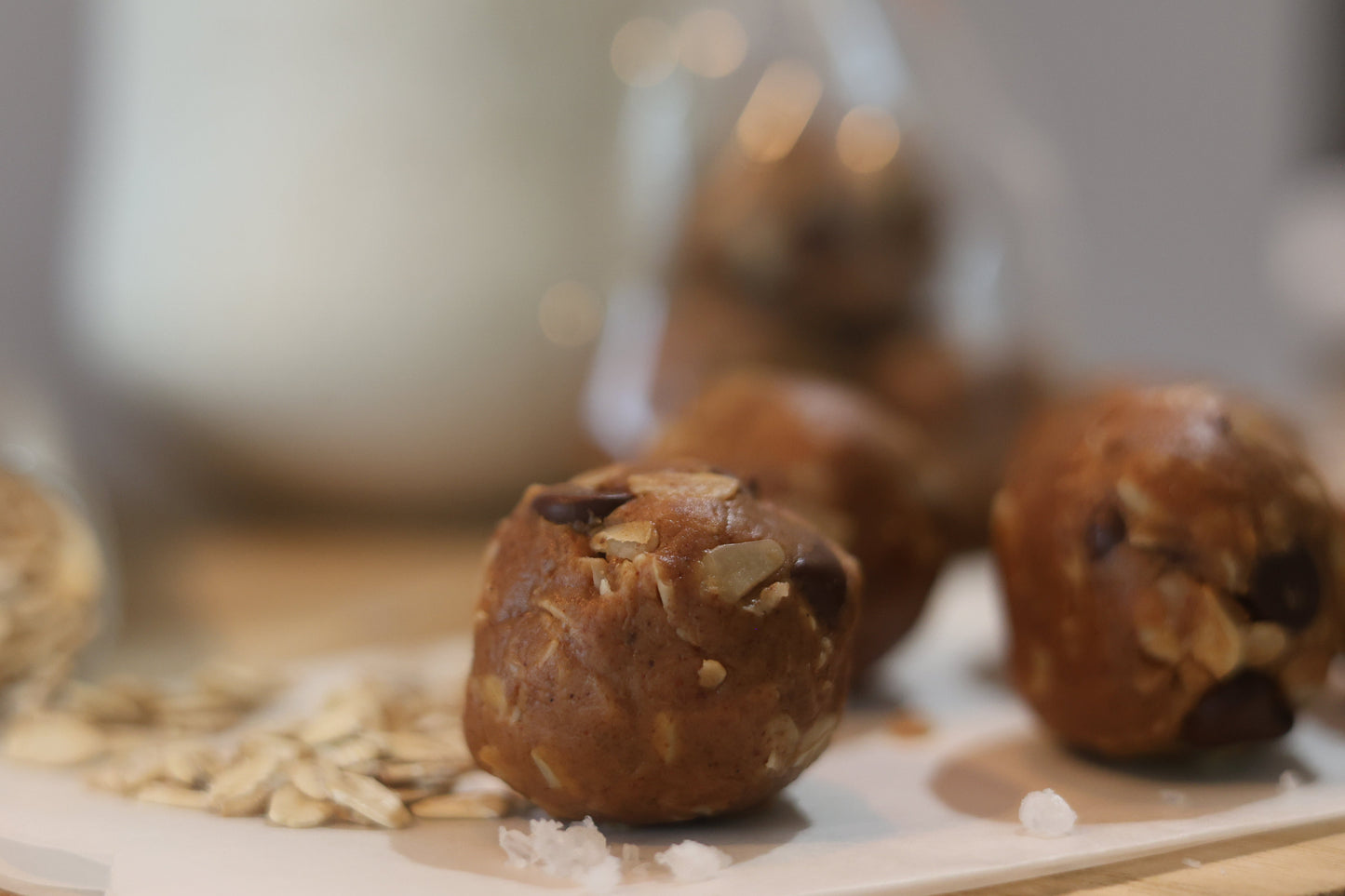 Salted Caramel Protein Balls