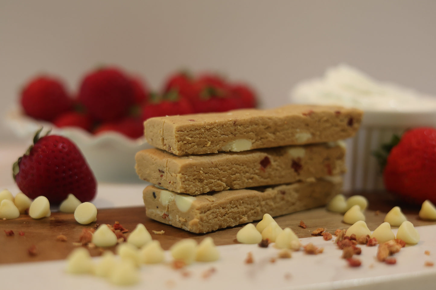 Strawberries & Cream Protein Bar