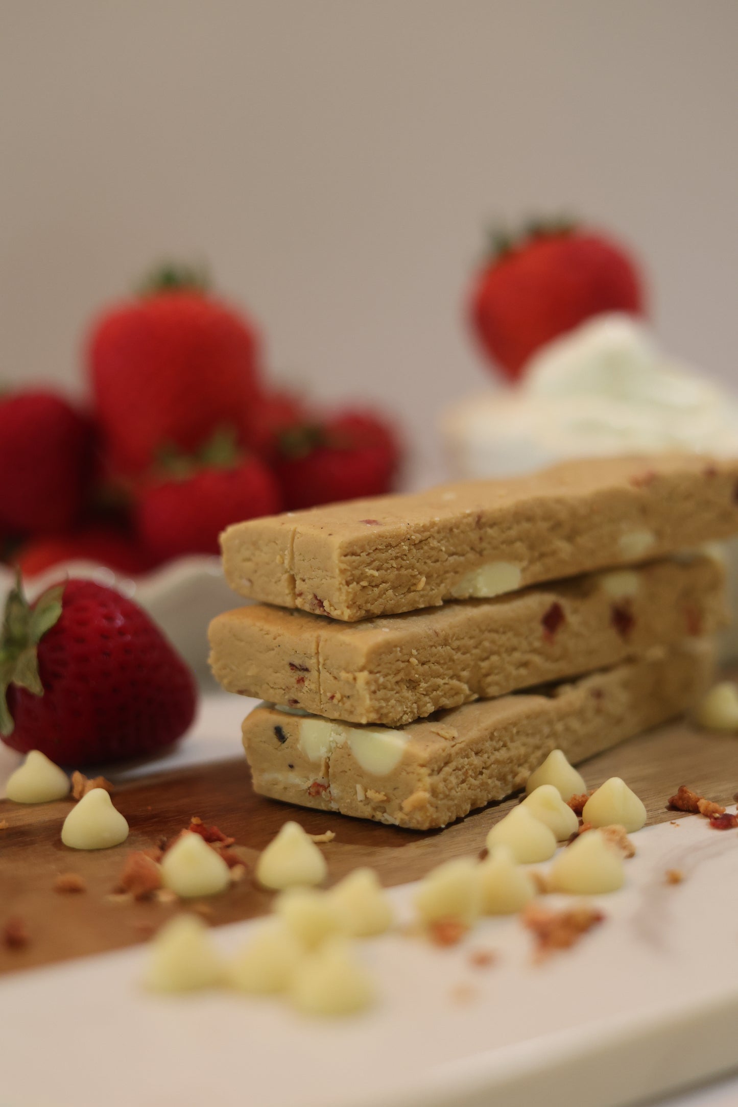 Strawberries & Cream Protein Bar