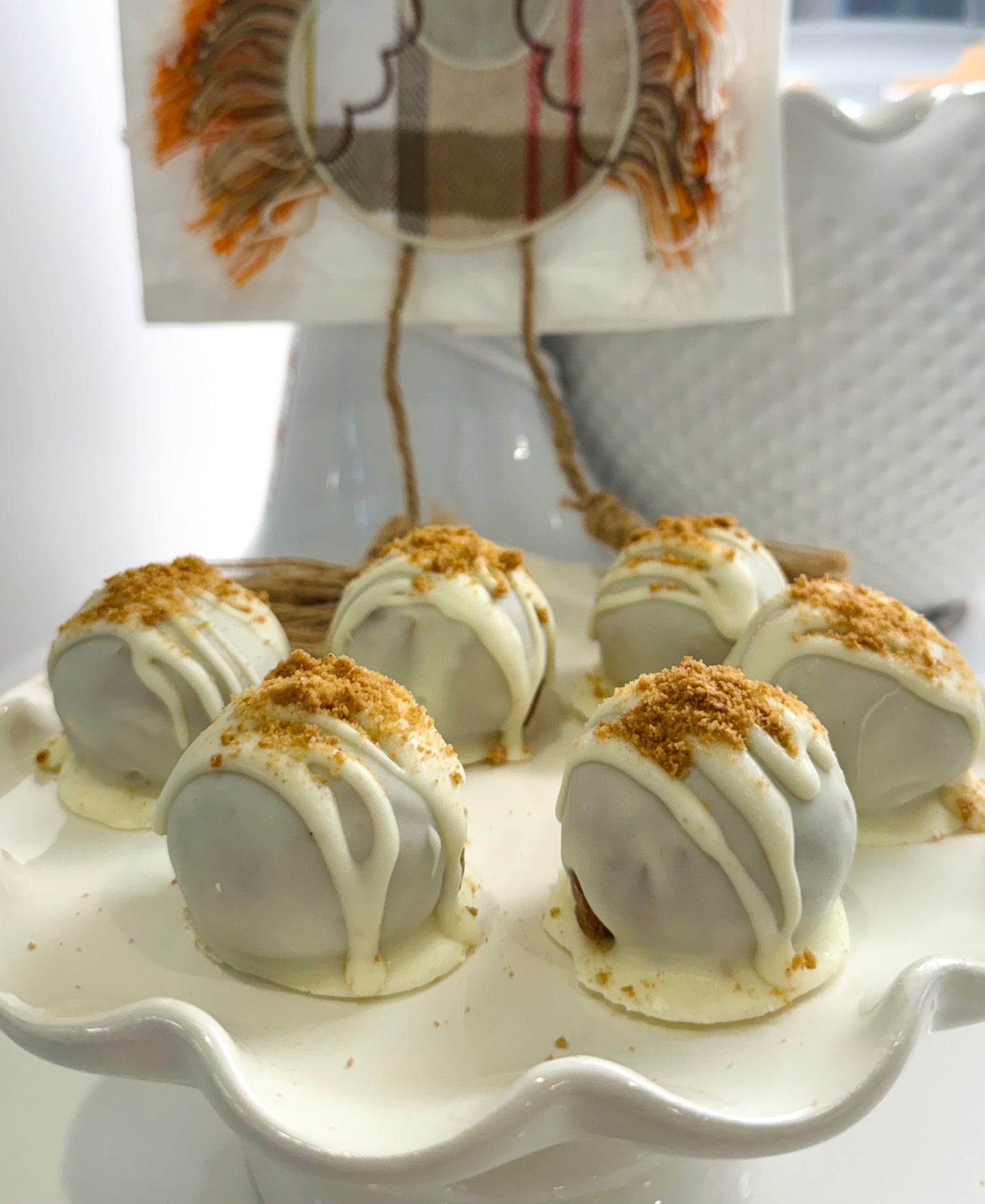 Pumpkin Pecan Pie Truffles