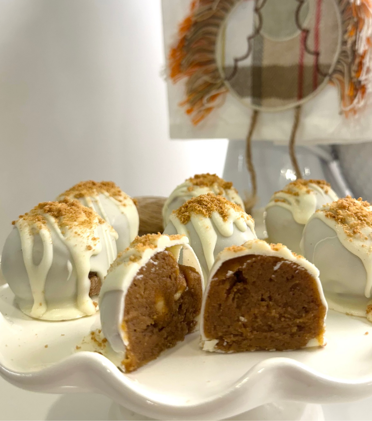 Pumpkin Pecan Pie Truffles